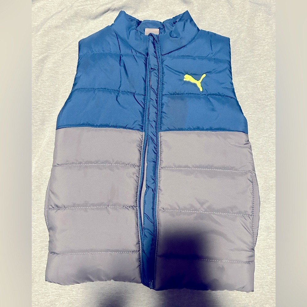Boys Puma Puffer Vest